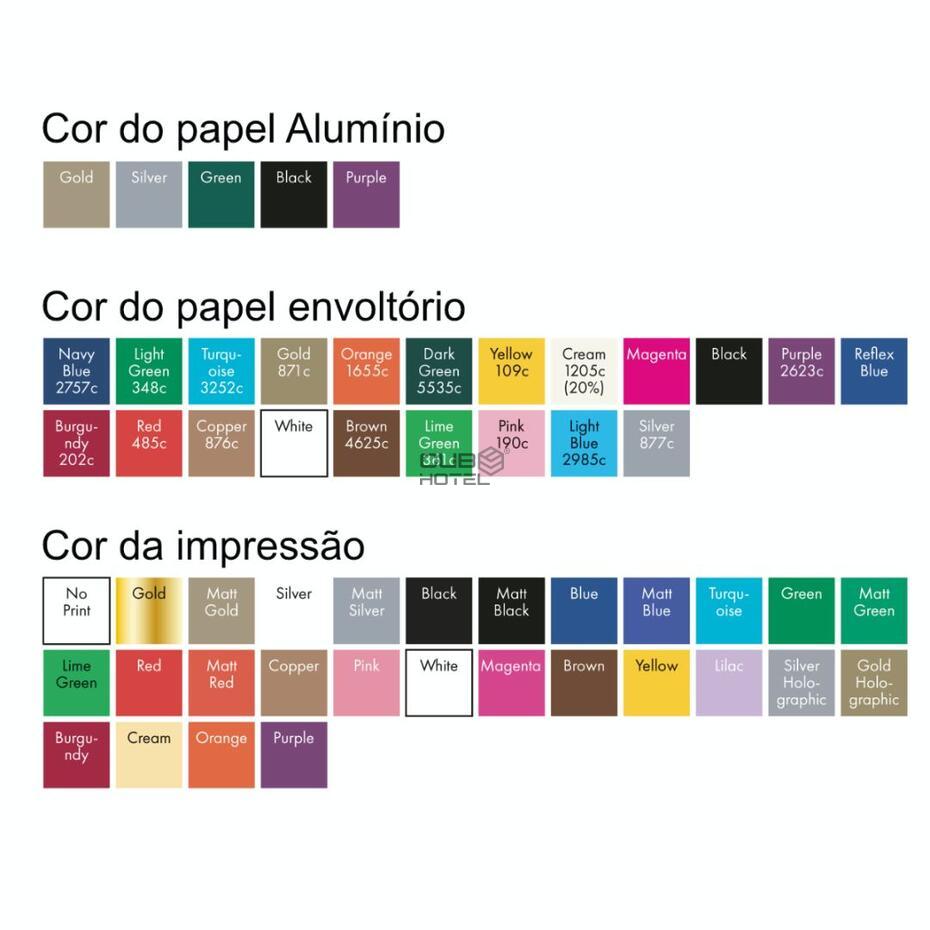 Chocolate Personalizado Napolitanas 5g, +-4000 Unidades  Caixa 20kg